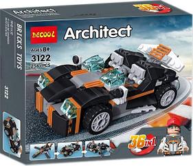 Конструктор Decool 3122 Транспорт 36 в 1, 256 деталей аналог Лего Техник LEGO Technic