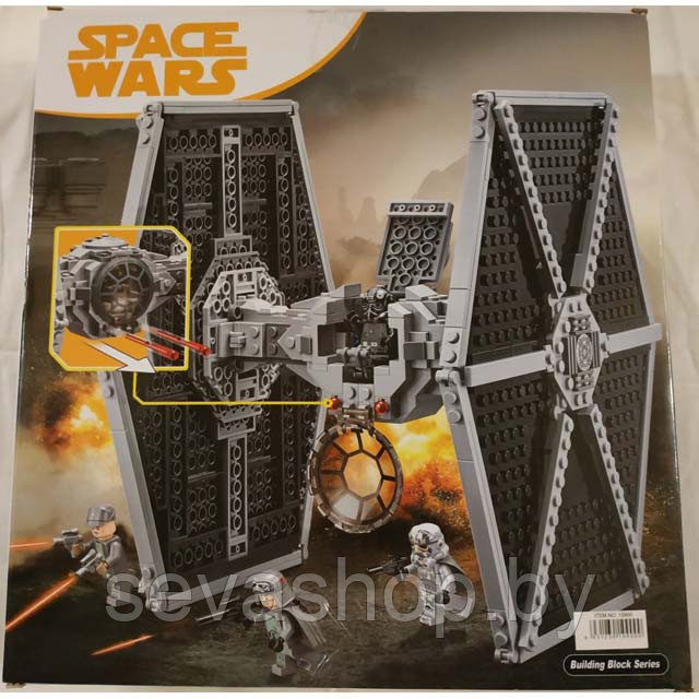 Конструктор Bela Space Wars 10900 Имперский истребитель СИД (аналог Lego Star Wars 75211) 550 деталей - фото 5 - id-p90947816