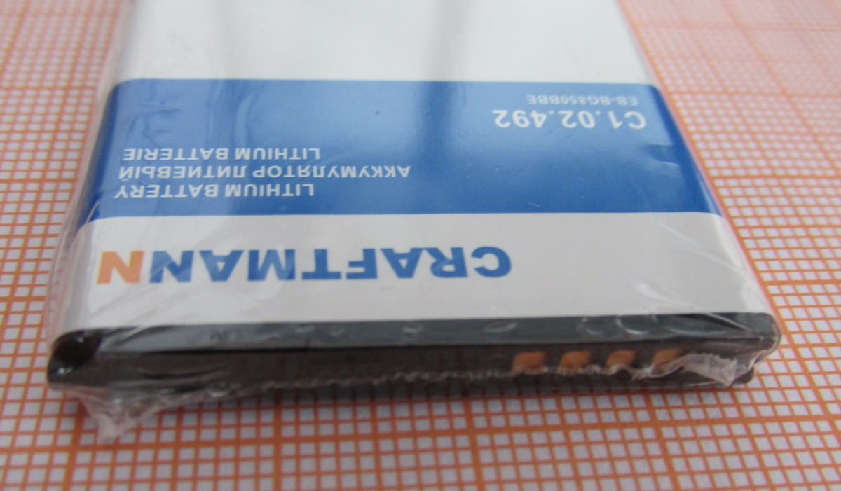 Аккумулятор EB-BG850BBE Craftmann для Samsung Galaxy Alpha (G850F) - фото 3 - id-p90957743