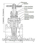 Задвижка стальная литая Ду300 30с41нж Ру16, фото 6
