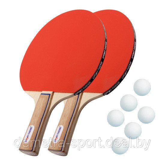 Набор для настольного тенниса (ракетки и шарики) - фото 1 - id-p90964212
