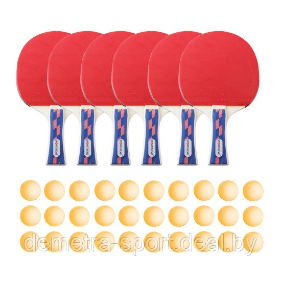 Набор для настольного тенниса (ракетки и шарики) - фото 1 - id-p90971991