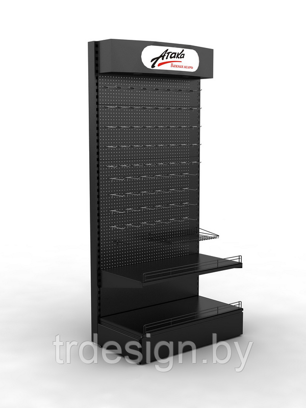 Торговый стенд перфорированный