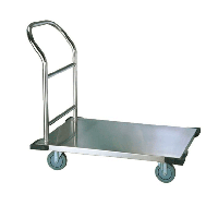 ТЕЛЕЖКА ПЛАТФОРМЕННАЯ 1200Х700Х800 НЕРЖ. СТАЛЬ