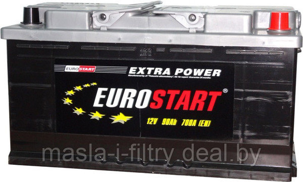Аккумулятор 90 Eurostart - фото 1 - id-p90634908