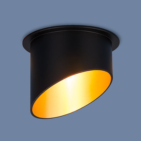 Встраиваемый точечный светильник 7005 MR16 BK/GD черный/золото, фото 2