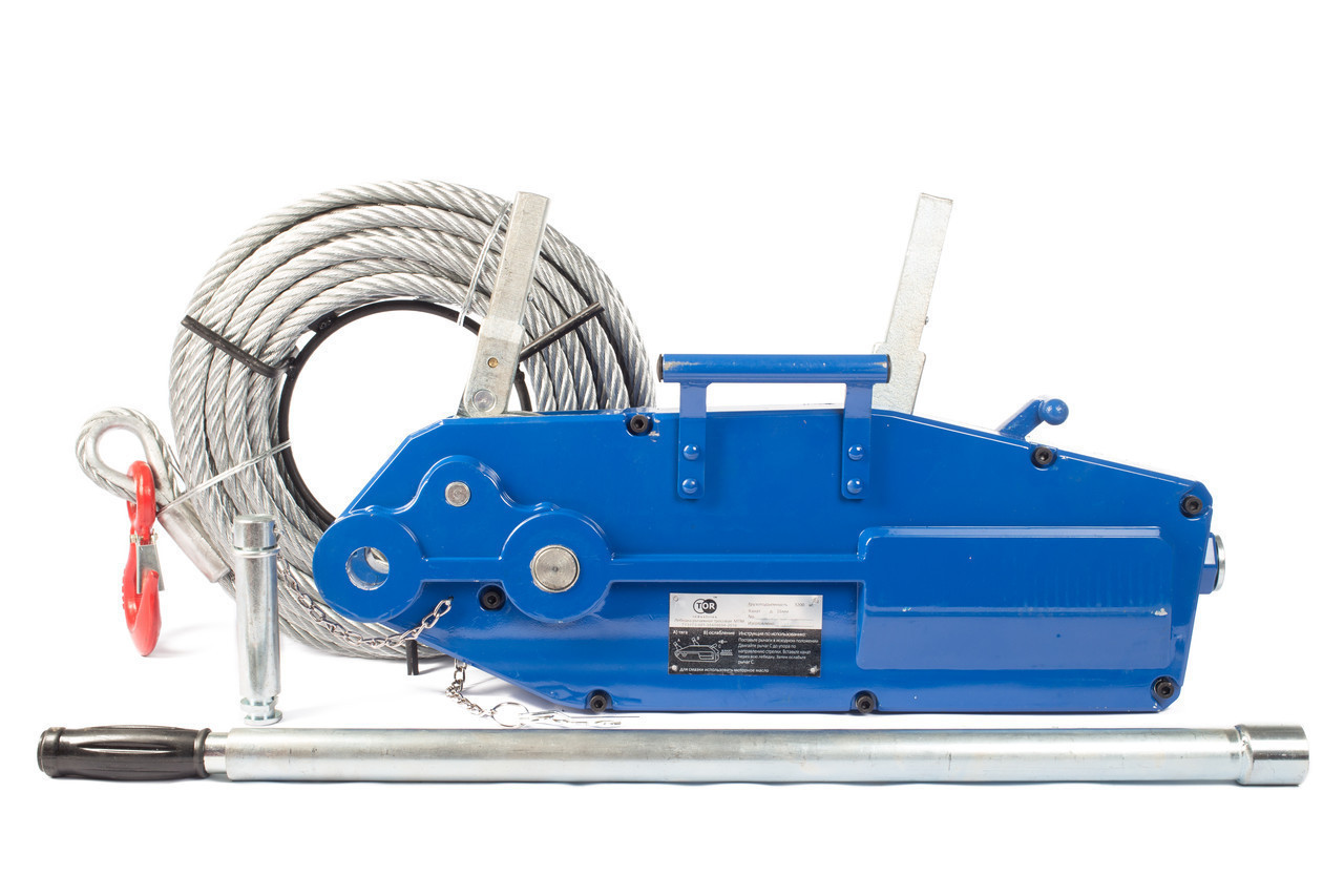 Механизм тяговый монтажный МТМ 5,4/20 (лебедка рычажная тросовая МТМ) - фото 1 - id-p90987742