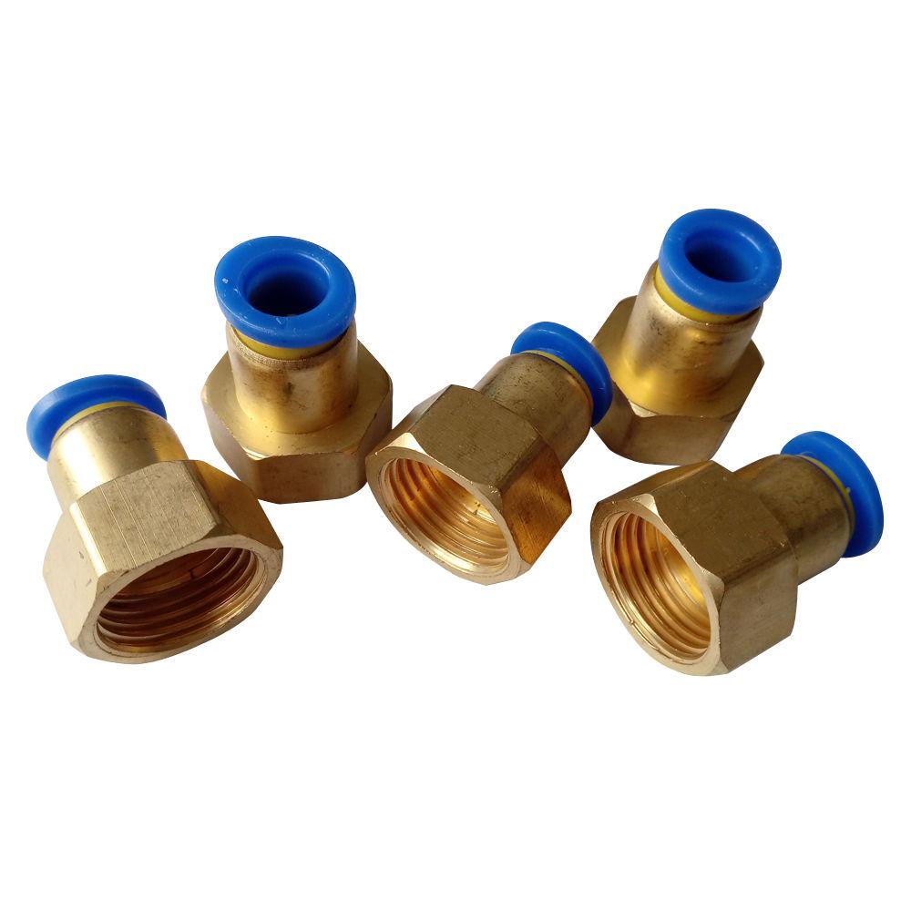 Фитинг зажимной 6мм 1/4" ВР YPCF06-02