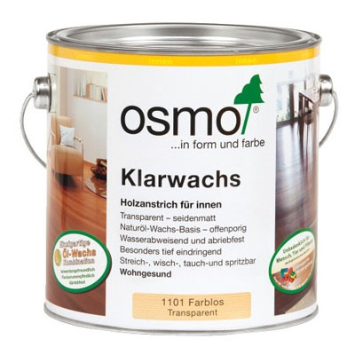 Прозрачное масло «Osmo» для древесины редких пород 0,75 л.