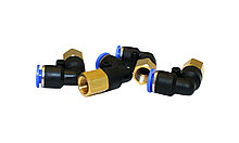 Фитинг угловой 6мм 1/4'' ВР YPLF06-02