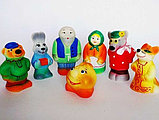 Сказка "Колобок" набор резиновых игрушек, игровое поле, в спец. упаковке, Кудесники, фото 3