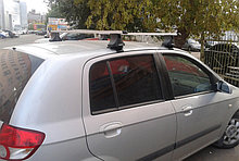 Багажник Атлант для Hyundai Getz 2002-2011гг 5 дв.хэтчбек (прямоугольная дуга)