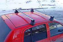 Багажник Атлант для Hyundai Getz 2002-2011гг 5 дв.хэтчбек (аэродинамическая дуга)