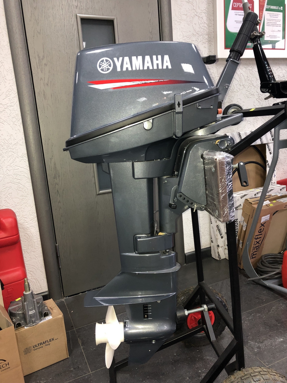 Лодочный мотор Yamaha 8CMHS - фото 4 - id-p34871744