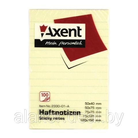 Блок бумаги с клейким слоем Axent 2330