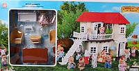 Кукольный домик для зверят с аксессуарами Happy Family 012-03