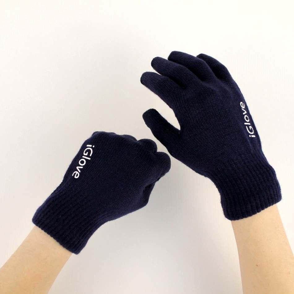 Перчатки iGloves для сенсорных экранов синие - фото 3 - id-p91039392