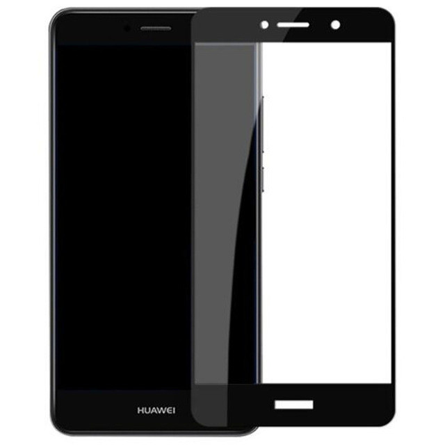 Защитное стекло Full-Screen для Huawei Y6 Prime 2018 / Honor 7C / 7A Pro черный - фото 2 - id-p91039409