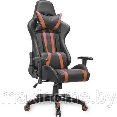 Кресло поворотное GAMER, ECO (черный+красный) - фото 2 - id-p69813352