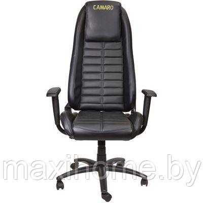 Кресло поворотное CAMARO, ECO, черный - фото 3 - id-p69813337