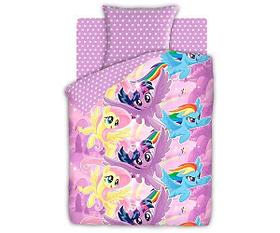 Детское постельное белье «My Little Pony» Небесные пони 437682 (1,5-спальный)