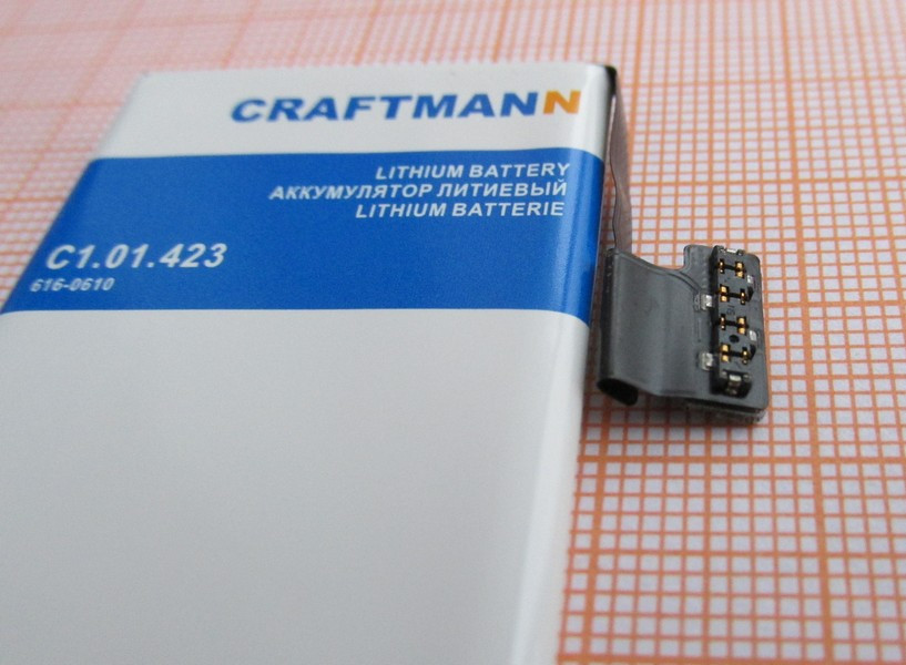 Аккумулятор Craftmann C1.01.423 для iPhone 5 - фото 3 - id-p91044630