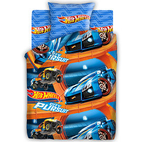 Детское постельное белье «Hot Wheels» Крутой трек 314918 (1,5-спальный)