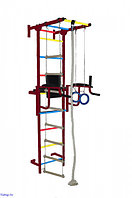Детский спортивный комплекс  Крепыш плюс Г пристенный с брусьями ПВХ