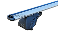 Багажник для Skoda Octavia A5 2004-2013, 2013- c рейлингами Lux Классик
