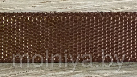 Лента декоративная GR-12   12 мм. №119 коричневый, фото 2