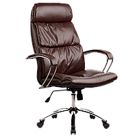 Кресло офисное LK-15 CH 723 коричневая кожа