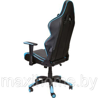 Кресло поворотное VIPER, ECO, чёрный+красный - фото 4 - id-p69813404