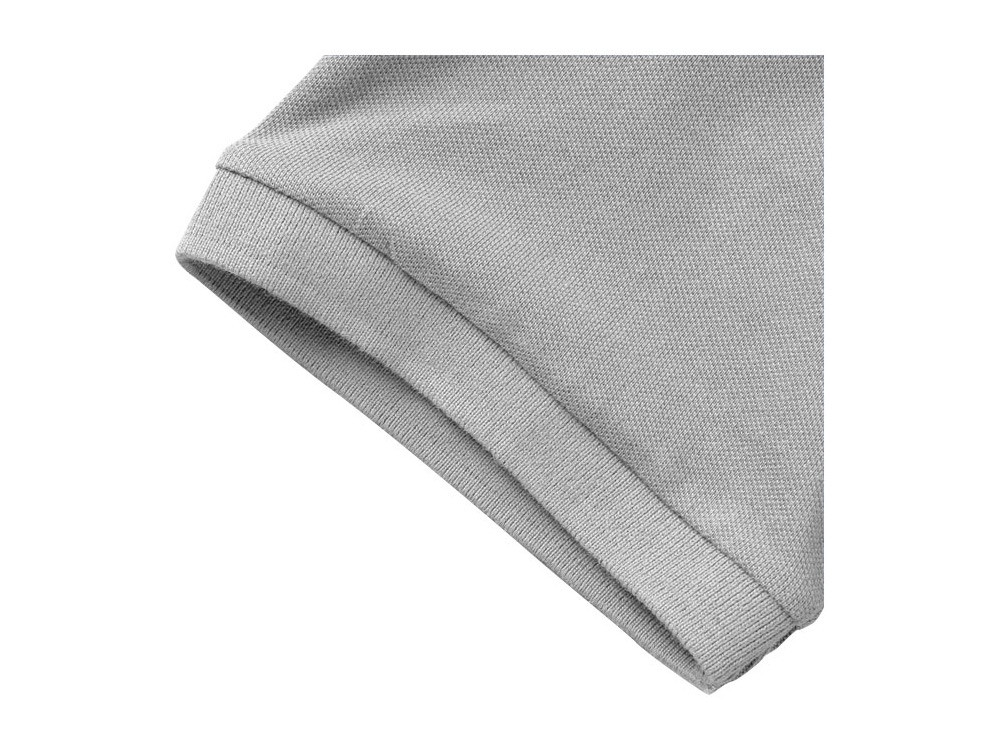 Calgary мужская футболка-поло с коротким рукавом, серый меланж - фото 6 - id-p91078046