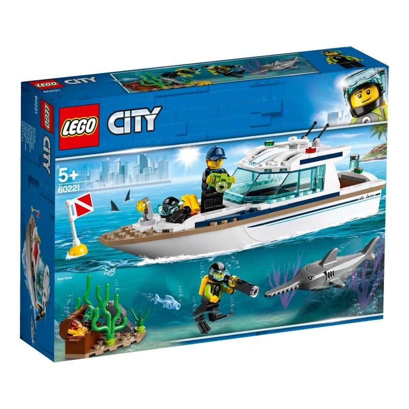 Конструктор LEGO 60221 Яхта для дайвинга