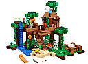 Детский конструктор Bela My World 718 дет арт. 10471 "Домик на дереве в джунглях", аналог LEGO Minecraft 21125, фото 2