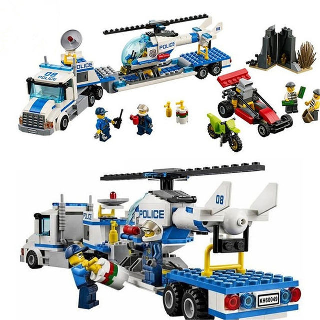 Детский конструктор Bela арт. 10422 "Перевозчик вертолета" аналог лего LEGO City Сити 60049 - фото 2 - id-p91128893