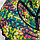 Надувная ватрушка (тюбинг) 110 см Emi Filini Декор-Калейдоскоп, фото 3