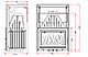 Invicta Grande Vision 700 DO чугунный камин, фото 2