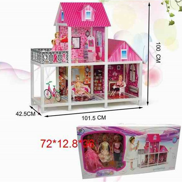Дом для кукол Барби Bettina с куклами и мебелью 66883 - фото 3 - id-p91148818