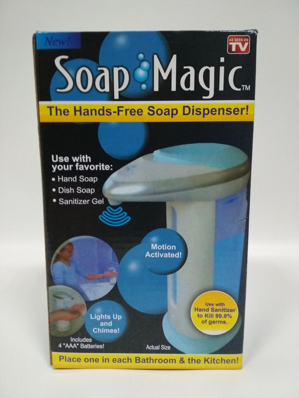 Мыльница сенсорная - дозатор для мыла - Soap Magic - фото 3 - id-p91169889