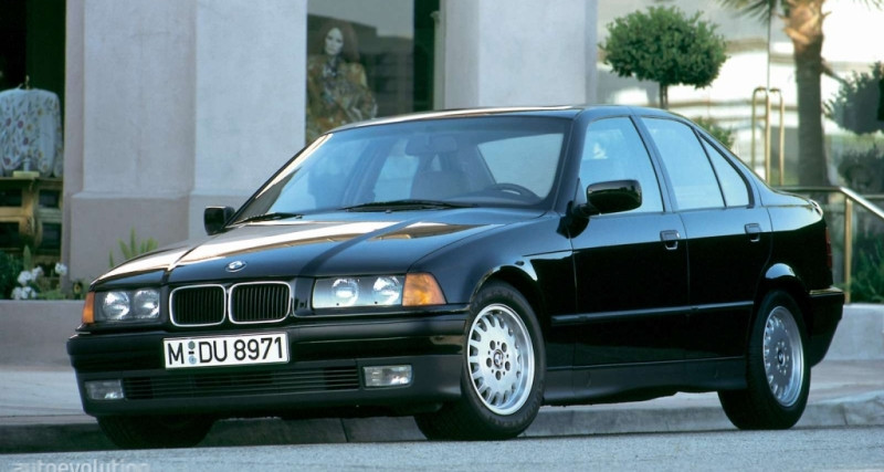 Крыло BMW 3 e36 91-96/ БМВ 3 е36 переднее левое без отверстия для повторителя поворота. TYG - фото 2 - id-p91169938