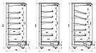 Пристенная холодильная витрина МХМ Варшава 210/94 ВХСп-1,875 (0...+7 C°), фото 2