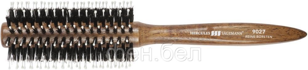 Брашинг для волос Hercules деревянный темная щетина+нейлон d54 мм - фото 2 - id-p91187924