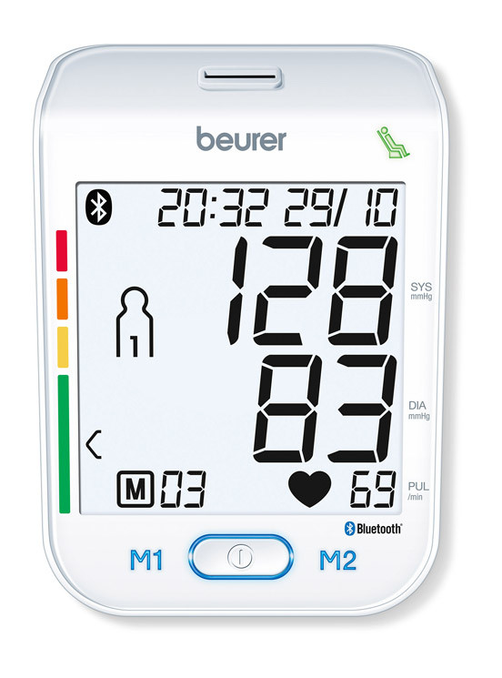 Тонометр для измерения артериального давления с USB Beurer BM 77 - фото 3 - id-p80841643