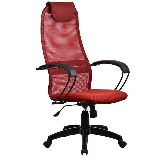 Кресло компьютерное Metta BP-8PL 22 (красная сетка)