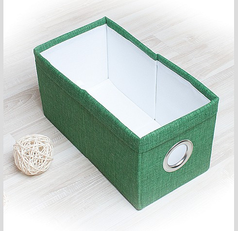 Декоративная корзинка Фальсо Маленькая, Зелёный - фото 1 - id-p91204179