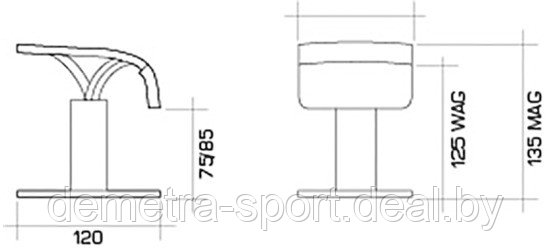 Стол гимнастический для прыжков Spieth "Ergojet Rio" - фото 2 - id-p91205103