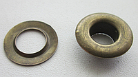 Блочка №2 (4 мм.) нержавейка (латунь) (100 шт.) антик
