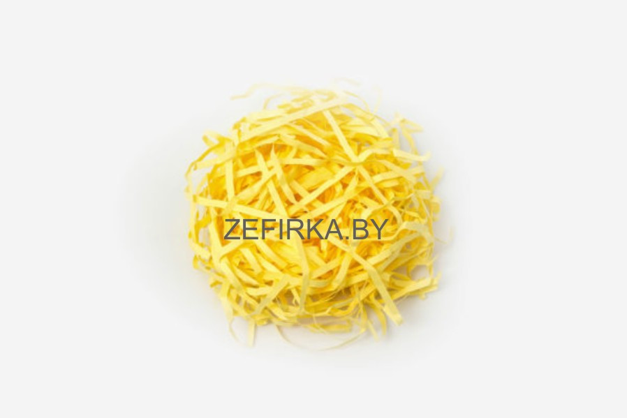 Бумажная стружка ЖЁЛТАЯ