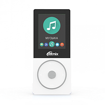 MP3-плеер Ritmix RF-4650 4GB White, FM-радио, диктофон, MicroSD